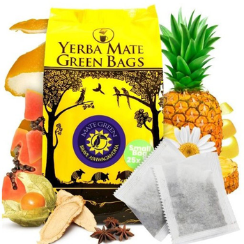 Herbata Oranżada Yerba Mate Green Brave Ashwagandha 75g (5904384689330)