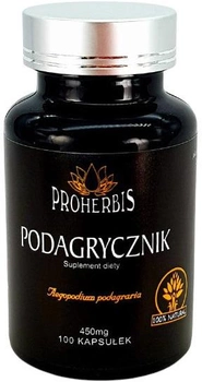 Herbatka Proherbis Podagrycznik 100 kapsułek układ moczowy (5902687152247)
