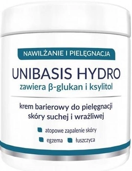 Krem barierowy do pielęgnacji śkóry suchej i wrażliwej Starpharma Unibasis Hydro Słoik 500 g (5907763674361)