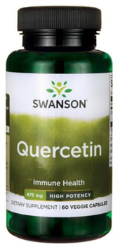 Suplement diety Swanson Kwercetyna 475 mg 60 kapsułek (87614116716)