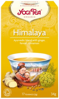 Органічний чай з імбиром Yogi Tea Himalaya 17x2 г (4012824400108)