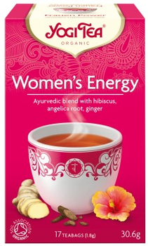 Органічний чай Yogi Tea Жіноча Енергія 17x18 г (4012824402539)