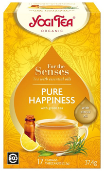 Органічний чай Yogi Tea Senses 17x22 г чиста радість (4012824405714)