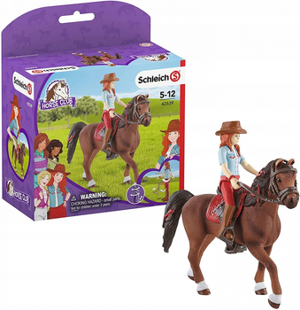 Набір фігурок Schleich Horse Club Hannah & Cayenne (4059433392707)