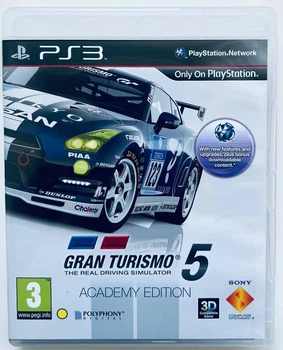 Gran Turismo 5: Academy Edition, Б/У, русские субтитры - диск для PlayStation 3