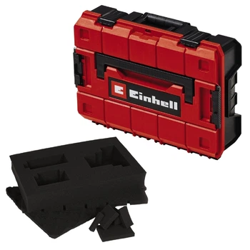 Пластиковый кейс Einhell E-Case S-F, поролоновый вкладыш (4540019)