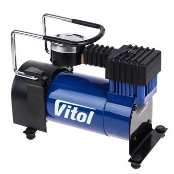 Компрессор "ViTOL" K-20 100psi/12Amp/35л/прикуриватель