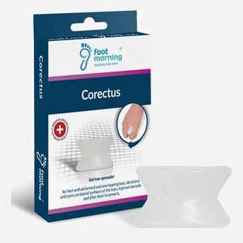 Гелевый межпальцевый разделитель Foot Morning Corectus 103_2018 L Белый
