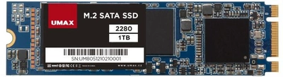 Dysk SSD Umax 1TB M.2 2280 SATA III 3D NAND (TLC) (UMM250010)