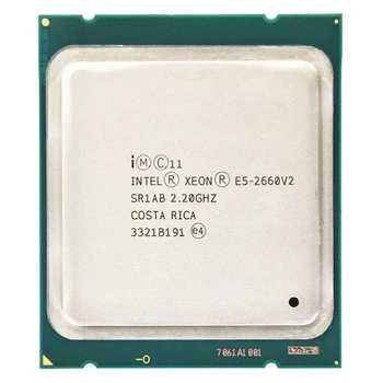 Процессор Intel S2011 Xeon E5-2660 v2 (2.2GHz 10 Core 20 Threads 95W) Refurbished Tray