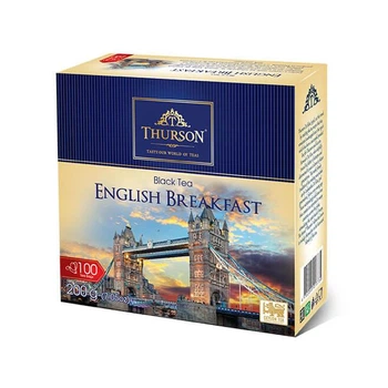 Чай чорний цейлонський Thurson English Breakfast 100 пакетиків