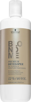 Лосьйон-окислювач Schwarzkopf Blondme Premium Developer Care 12% 40 Vol 1000 мл (4045787242959)