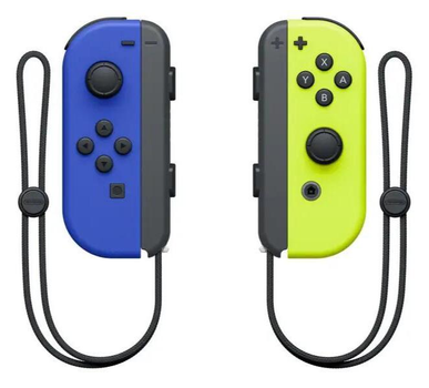Kontroler Nintendo Switch Joy-Con Pair Blue/Neon Yellow (0045496431303)