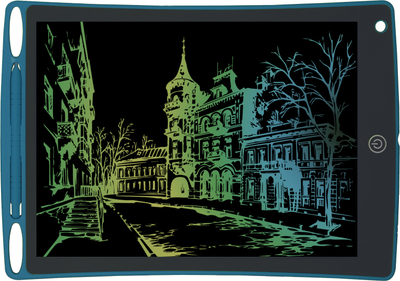 Цветной графический планшет для рисования Psheko Writing Tablet 12" Blue (PH050641)