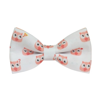 Бабочка Bow Tie House розовая с китайской свинкой 2019 - новогодняя 10133
