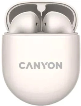 Бездротові навушники Canyon TWS-6 Beige (CNS-TWS6BE)