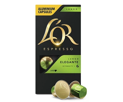 Кофе в капсулах Nespresso L`OR Lungo Elegante 10 шт