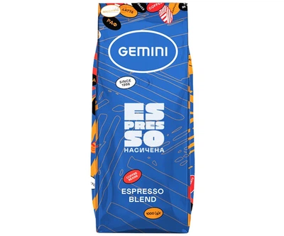 Кофе в зернах Gemini Espresso Насыщенный 1 кг