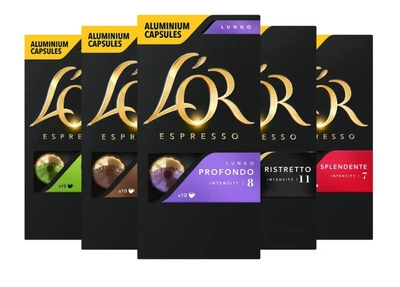 Кофе в капсулах Nespresso L`OR Коллекция 50шт