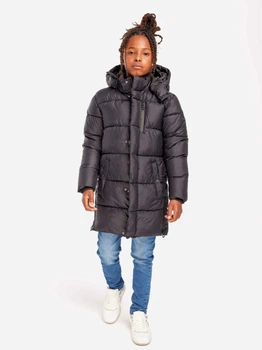 Детское демисезонное пальто для мальчика Minoti 15coat 11 39583JNR 92-98 см Черное (5063025180497)