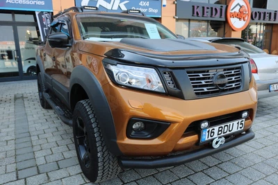 Дефлектор капота (мухобойка) EuroCap Nissan Navara/NP300 2016-, 5758K004