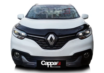 Дефлектор капота для Renault Kadjar 2015-2023, Мухобойка капота Renault Kadjar