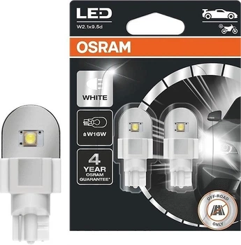 Автолампа P21W LEDriving SL 12V 1.3W BA15s - блистер 2шт, (7506DYP02B)