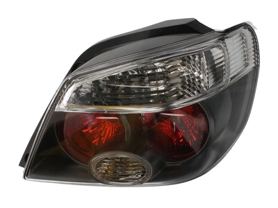 Ліхтар задній Mitsubishi Outlander 2005-2008, правий, чорна рамка, Depo, 214-1992R-UQ6C