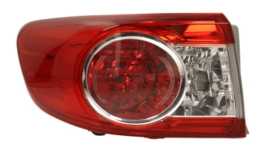 Ліхтар задній Toyota Corolla 2010-2012, лівий, зовнішній, Depo, 212-19U7L-UE