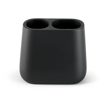 Підставка для зубних щіток і пасти MBM MY HOME Richmond Чорна (BA-08 BLACK)