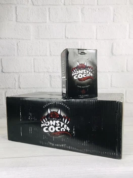 Вугілля кокосове Monster Сoco 10 кг/72 шт У Коробці Монстр коко