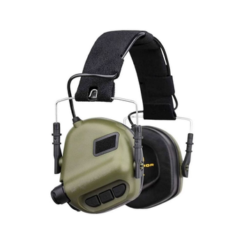 Активні захисні навушники M31 MOD3 (olive) Earmor