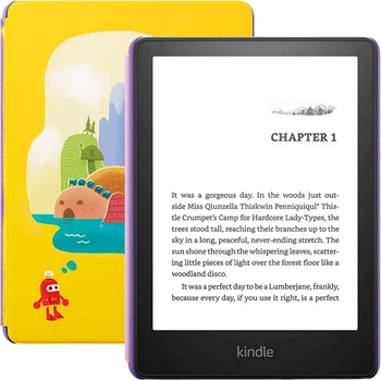 Электронная книга Amazon Kindle Paperwhite Kids 11th Gen 8GB 2021 Black with Robot Dreams Cover [88035]