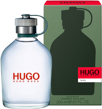 Туалетна вода для чоловіків Hugo Boss Hugo Man Edt 200 мл (3614229823776)