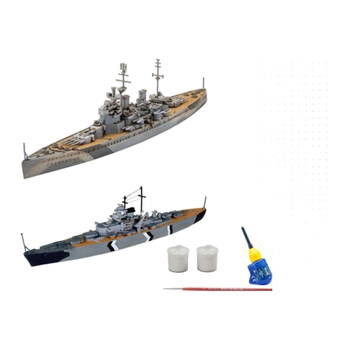 Model plastikowy Revell First Diorama Set Bismarck Battle 1:1200 (4009803056685)