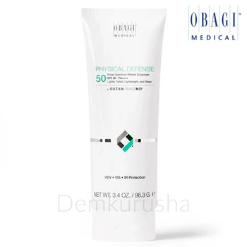 Солнцезащитный крем с тоном SPF 50 Obagi SUZAN OBAGI MD Physical Defense Tinted Broad Spectrum SPF 50 96,3 г