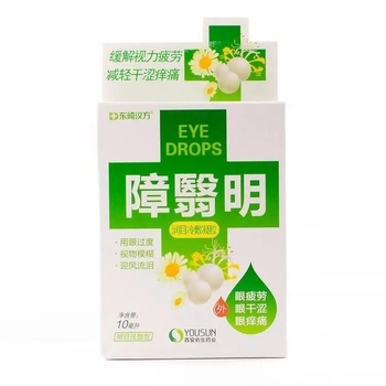 Очні краплі для відновлення здоров'я очей ромашкою та з ведмежою жовчю