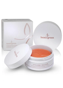 Гідрогелеві патчі з екстрактом граната та рубіновою пудрою BeauuGreen Pomegranate & Ruby Hydrogel Eye Patch, 60 шт (8809389034727)