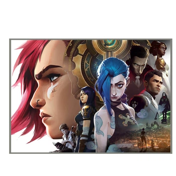 Постер плакат Аркейн Лига Легенд League of Legends 42х29 см А3 (poster_0479)