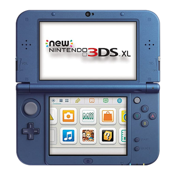 任天堂3DS Консоль Nintendo 3DS XL New Модифицированная 32GB Blue + 10