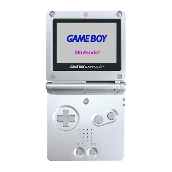 Консоль Nintendo Game Boy Advance SP AGS-101 iQue Silver Б/У