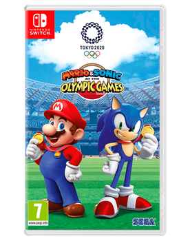 Игра Nintendo Switch Mario & Sonic at the Olympic Games Tokyo 2020 Русские Субтитры Б/У