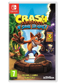 Игра Nintendo Switch Crash Bandicoot N. Sane Trilogy Английская Версия