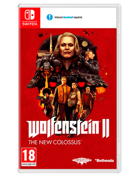 Игра Nintendo Switch Wolfenstein 2 The New Colossus Русские Субтитры