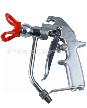 Пистолет для безвоздушного распыления GRACO Silver Plus Gun Flat Tip Guard 4 Finger Trigger