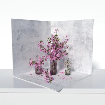 Пластиковый угловой 3d фотофон, PolyPlast 50x50x50см - №61005