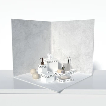 Пластиковый угловой 3d фотофон, PolyPlast 40x40x40см - №61050