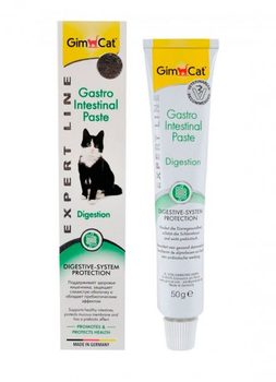 Ласощі для котів GimCat Expert Line, Gastro Intestinal Paste 50 г (для чутливого травлення) G-417950/417462