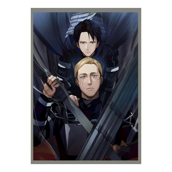 Постер плакат аніме Атака Титанів Attack on Titan 42х29 см А3 (poster_0484)