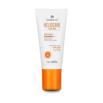 Солнцезащитный гель-крем с тоном SPF 50 Cantabria Labs Heliocare темный 50 мл.